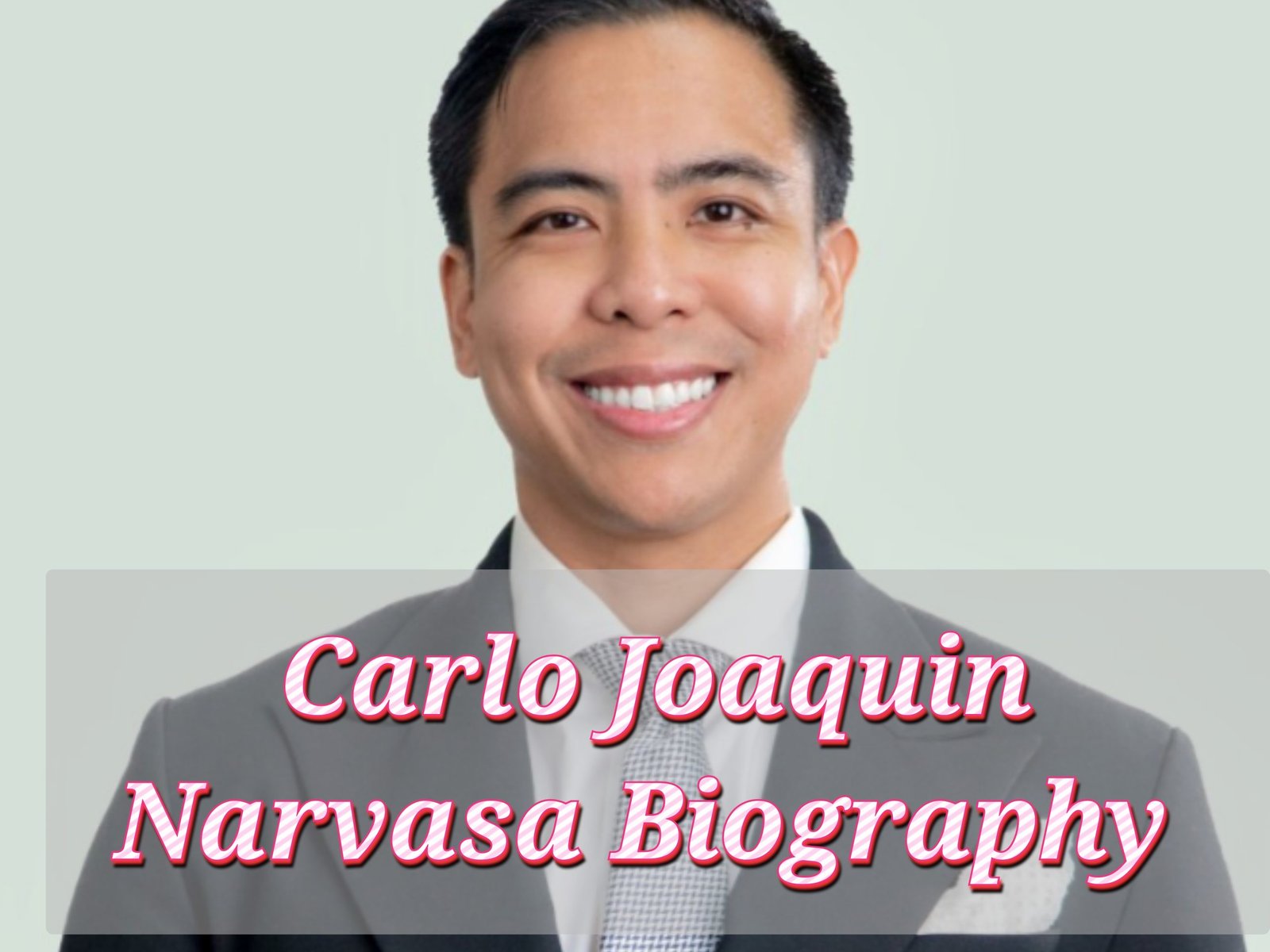 Carlo Joaquin Narvasa Biography