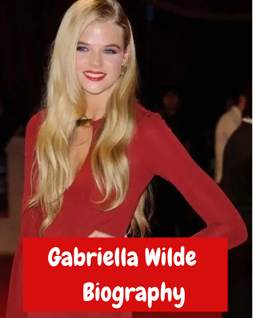 Actress Gabriella Wilde